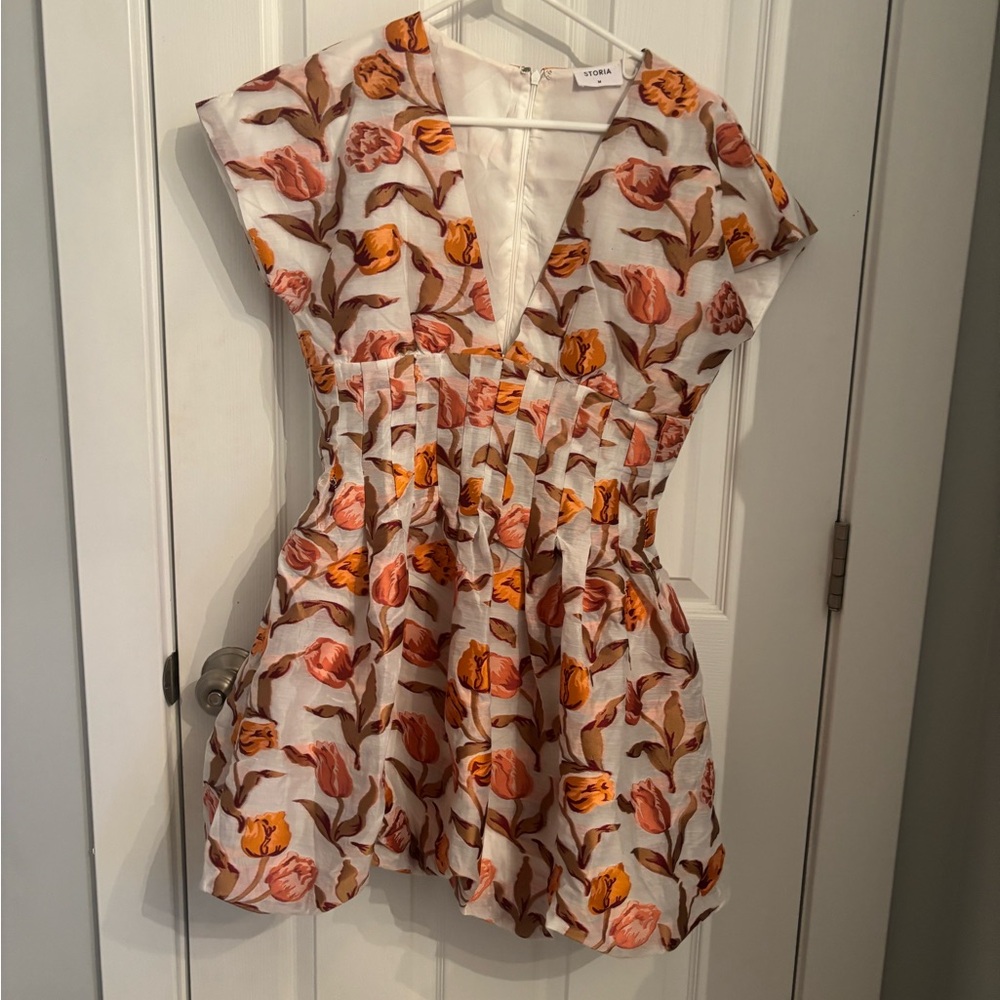 Storia bubble hem Dress